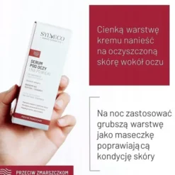 Sylveco Dermo Przeciw zmarszczkom, serum pod oczy i na powieki, 15 ml