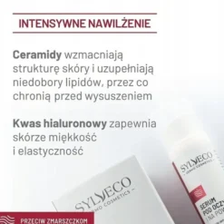 Sylveco Dermo Przeciw zmarszczkom, serum pod oczy i na powieki, 15 ml