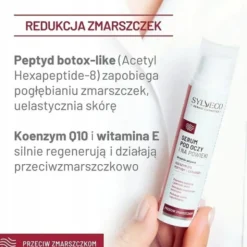 Sylveco Dermo Przeciw zmarszczkom, serum pod oczy i na powieki, 15 ml