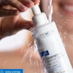 Sylveco Dermo Skóra atopowa, łagodzący żel do mycia twarzy, 200 ml