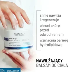 Sylveco Dermo Skóra sucha, nawilżający balsam do ciała, 400 ml
