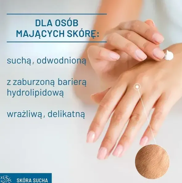 Sylveco Dermo Skóra Sucha, nawilżający krem do rąk, 75 ml