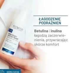 Sylveco Dermo Sucha skóra, krem nawilżający do twarzy na dzień SPF 50, 50 ml