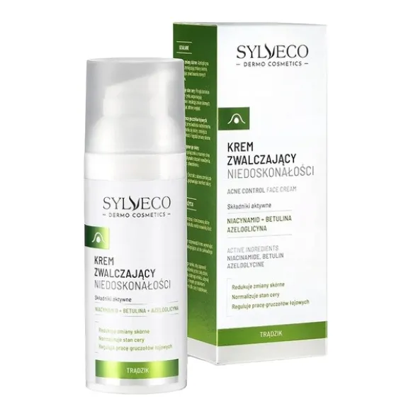 Sylveco Dermo Trądzik, krem zwalczający niedoskonałości, 50 ml