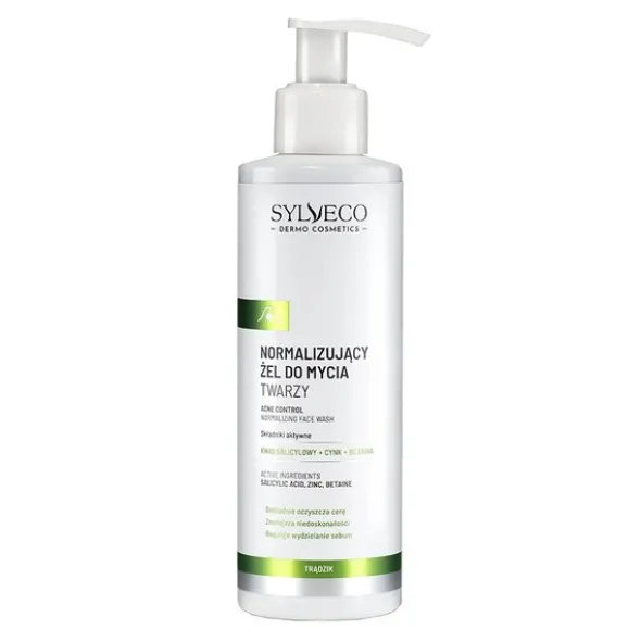 Sylveco Dermo Trądzik, normalizujący żel do mycia twarzy, 200 ml