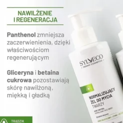 Sylveco Dermo Trądzik, normalizujący żel do mycia twarzy, 200 ml