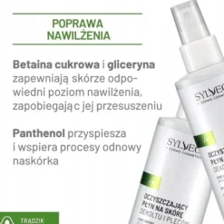Sylveco Dermo Trądzik, oczyszczający płyn na skórę dekoltu i pleców, 200 ml