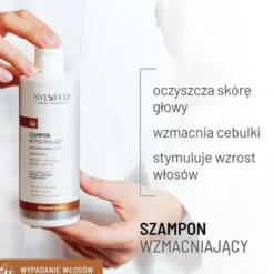 Sylveco Dermo Wypadanie włosów, szampon wzmacniający, 300 ml