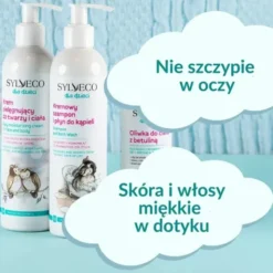 Sylveco dla dzieci, kremowy szampon i płyn do kąpieli, 300 ml