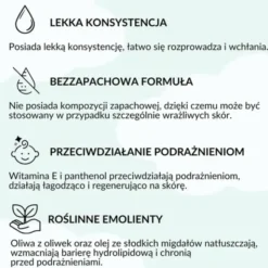 Sylveco dla dzieci, krem pielęgnujący do twarzy i ciała, 300 ml