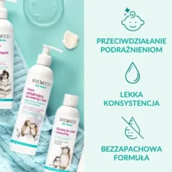 Sylveco dla dzieci, krem pielęgnujący do twarzy i ciała, 300 ml