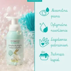 Sylveco dla dzieci, pianka do mycia ciała i włosów,290 ml
