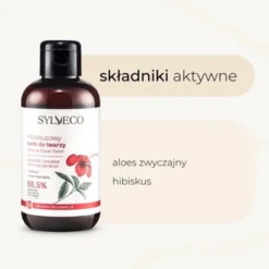 Sylveco, hibiskusowy tonik do twarzy, 150 ml