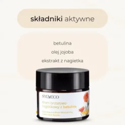 Sylveco, krem brzozowo-nagietkowy z betuliną, 50 ml