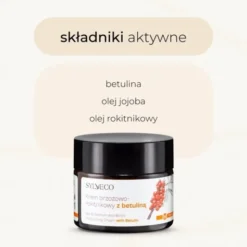 Sylveco, krem brzozowo-rokitnikowy z betuliną, 50 ml