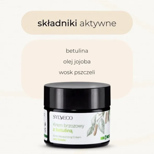 Sylveco, krem brzozowy z betuliną, 50 ml