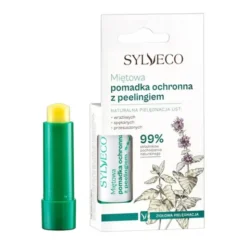 Sylveco, miętowa pomadka z peelingiem z betuliną, 4,6 g