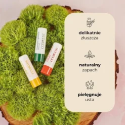 Sylveco, miętowa pomadka z peelingiem z betuliną, 4,6 g
