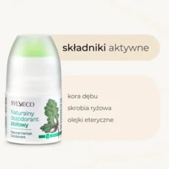 Sylveco, naturalny dezodorant, ziołowy, 50 ml