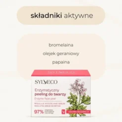Sylveco, peeling enzymatyczny do twarzy, 75 ml