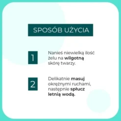 Sylveco Pure Line, łagodząco-tonizujący żel do mycia twarzy, 300 ml