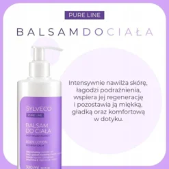 Sylveco Pure Line, balsam do ciała, odżywczo-kojący, 300 ml