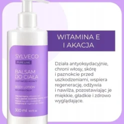 Sylveco Pure Line, balsam do ciała, odżywczo-kojący, 300 ml