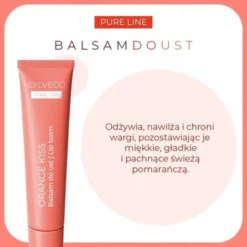 Sylveco Pure Line, balsam do ust, Orange Kiss, 15 ml