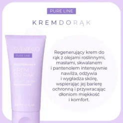 Sylveco Pure Line, krem do rąk, regenerujący, 50 ml
