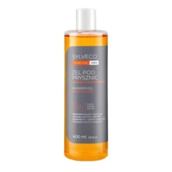 Sylveco Pure Line Men, żel pod prysznic 3w1, energetyzująco-łagodzący, 400 ml