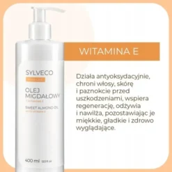 Sylveco Pure Line, olej migdałowy, 400 ml
