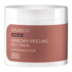 Sylveco Pure Line, peeling do ciała, kawowy, 400 g