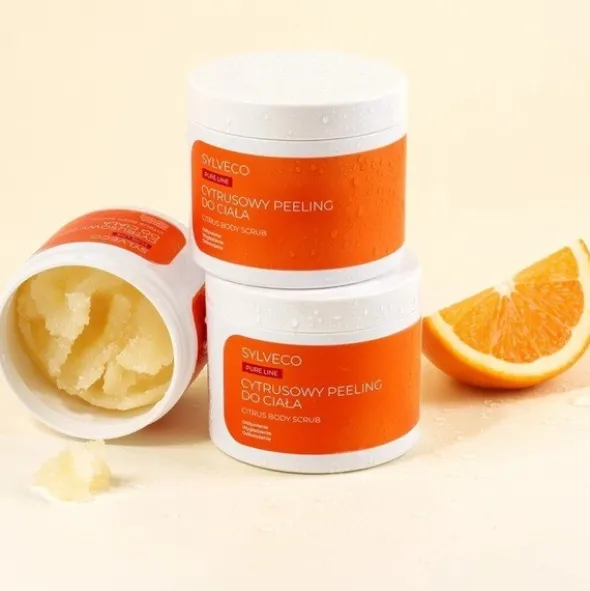 Sylveco Pure Line, peeling do ciała, cytrusowy, 400 g