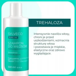 Sylveco Pure Line, szampon odbudowująco-nawilżający, 300 ml