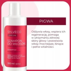 Sylveco Pure Line, szampon, wzmacniająco-normalizujący, 300 ml