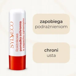 Sylveco, rokitnikowa pomadka ochronnao zapachu cynamonu, 4,6 g