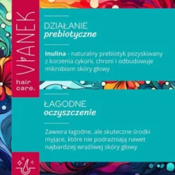 Sylveco Vianek, prebiotyczny szampon odbudowujący, 300 ml