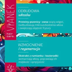 Sylveco Vianek, prebiotyczny szampon odbudowujący, 300 ml