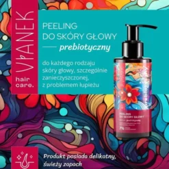 Sylveco Vianek, prebiotyczny peeling kwasowy do skóry głowy, 150 g