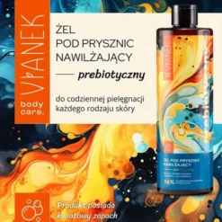Sylveco Vianek, prebiotyczny żel pod prysznic, nawilżający, 400 ml
