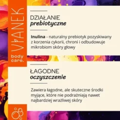 Sylveco Vianek, prebiotyczny żel pod prysznic, łagodzący, 400 ml