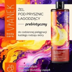 Sylveco Vianek, prebiotyczny żel pod prysznic, łagodzący, 400 ml