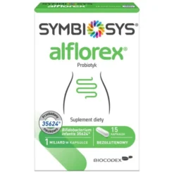 Symbiosys Alflorex, probiotyk, kapsułki, 15 szt.
