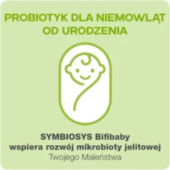 Symbiosys Bifibaby, probiotyk od urodzenia, Bifidobacterium breve, krople, 8 ml