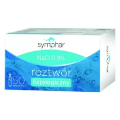 Symphar NaCl 0,9%, roztwór, 5 ml, 50 ampułek