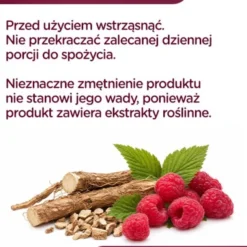 Syrop prawoślazowy, z malinami i cynkiem, 100 ml