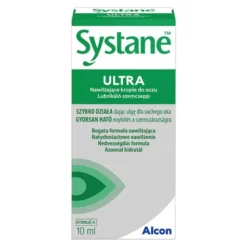 Systane Ultra, nawilżające krople do oczu, 10 ml