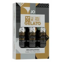System JO Gelato, zestaw lubrykantów, 3 x 30 ml
