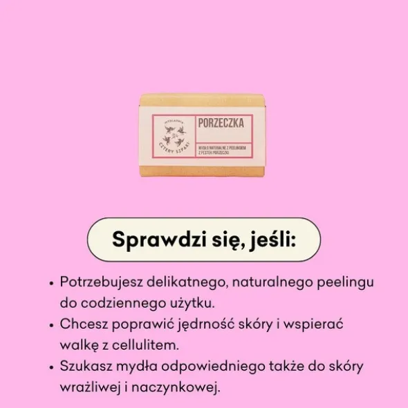 4Szpaki, naturalne mydło w kostce, Porzeczka, 110 g
