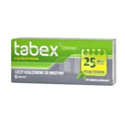 Tabex, 1,5 mg, tabletki powlekane, 100 szt.